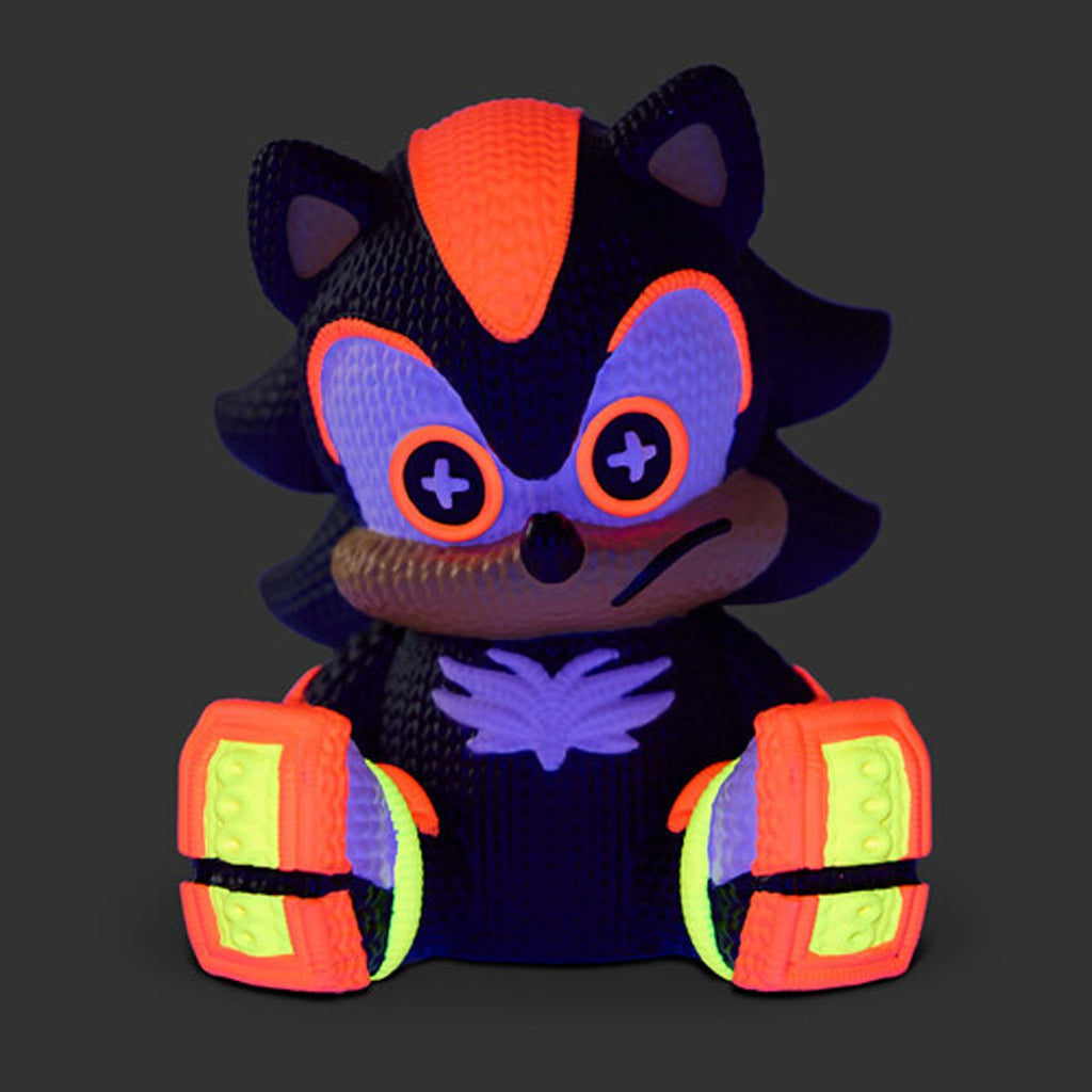 Sonic the Hedgehog Shadow #292 Blacklight Handmade By Robots Vinyl Figure