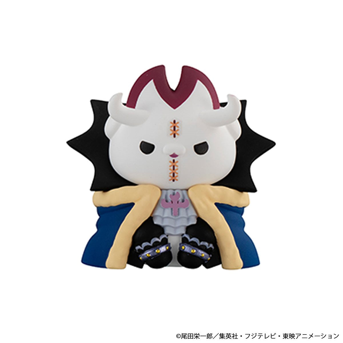 One Piece Nyan Piece Nyan! Luffy and the Seven Warlords of the Sea Mega Cat Project Mini-Figure Case of 8 - Repeat