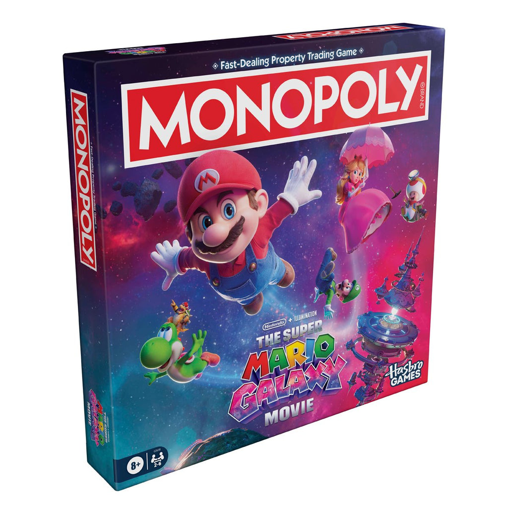 The Super Mario Galaxy Movie Edition Monopoly Board Game