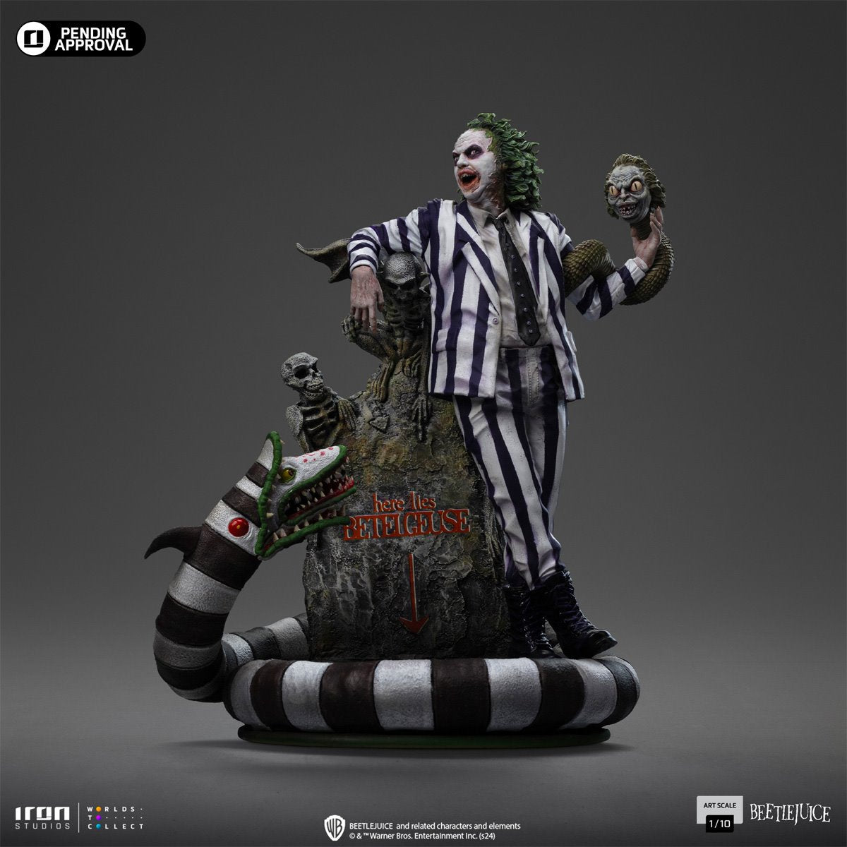 Beetlejuice 1:10 Art Scale Limited Edition Statue