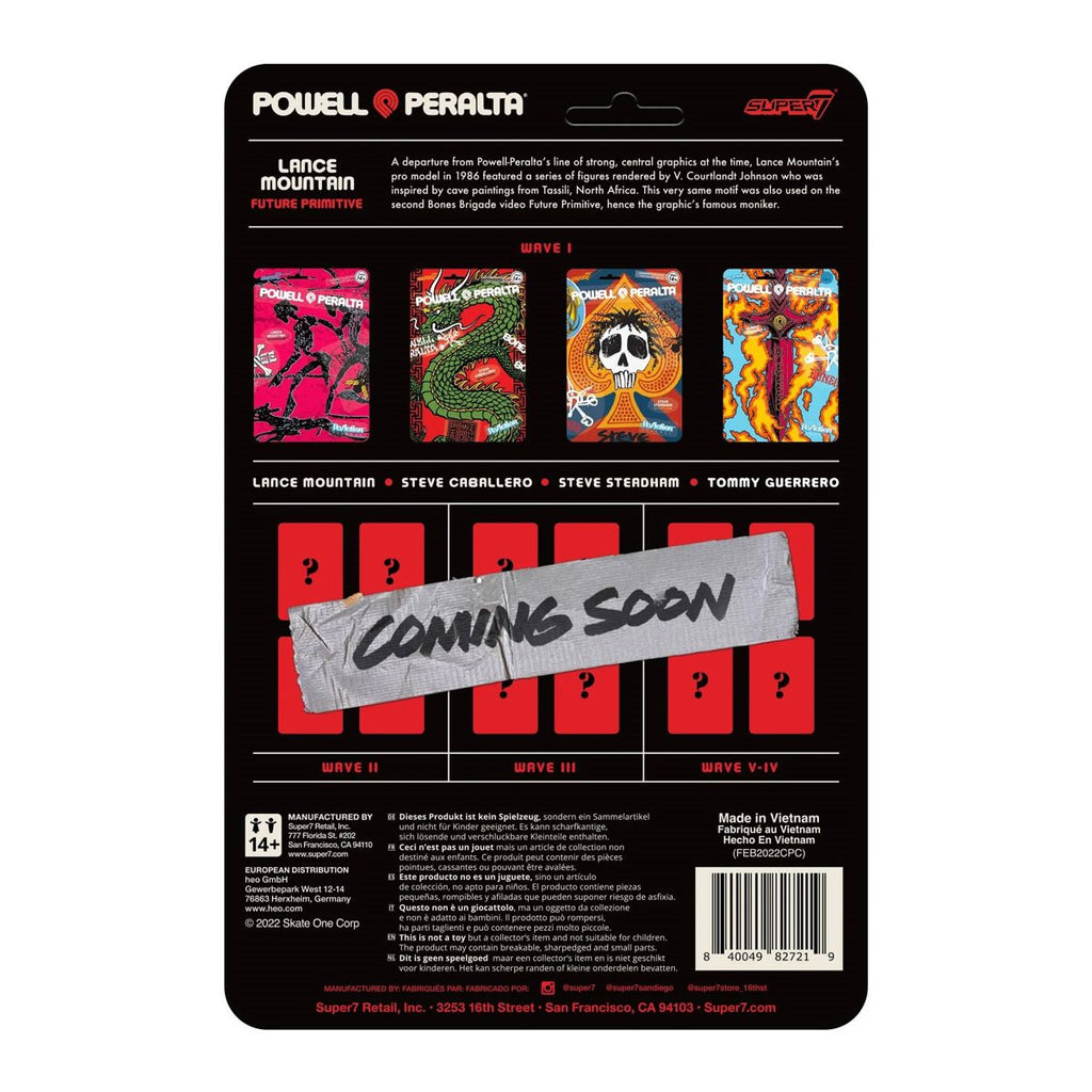 Powell-Peralta Lance Mountain (Lava Rock) 3 3/4-Inch ReAction Figure