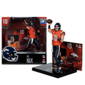 NFL SportsPicks 2025 Denver Broncos Bo Nix 7-Inch Scale Posed Figure