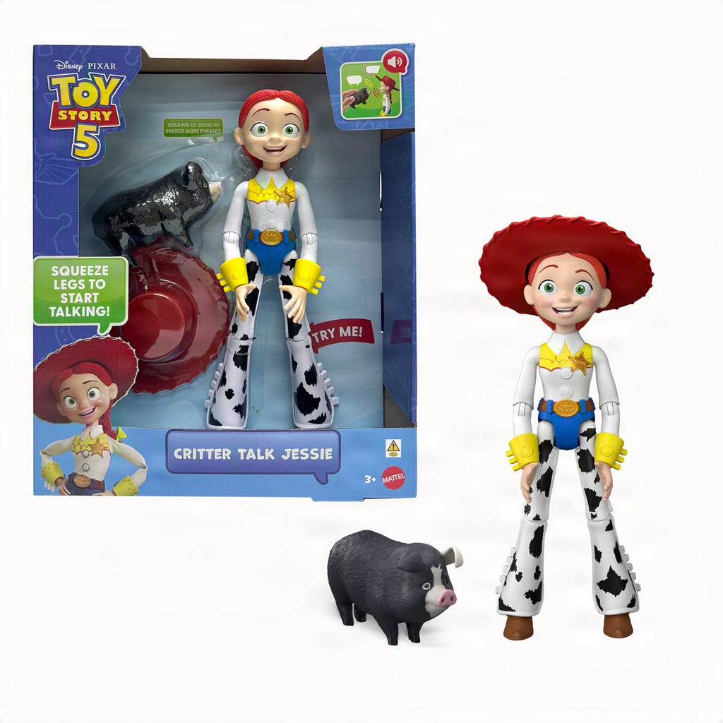 Toy Story 5 Feature Critter Talk Jessie 12-Inch Action Figure