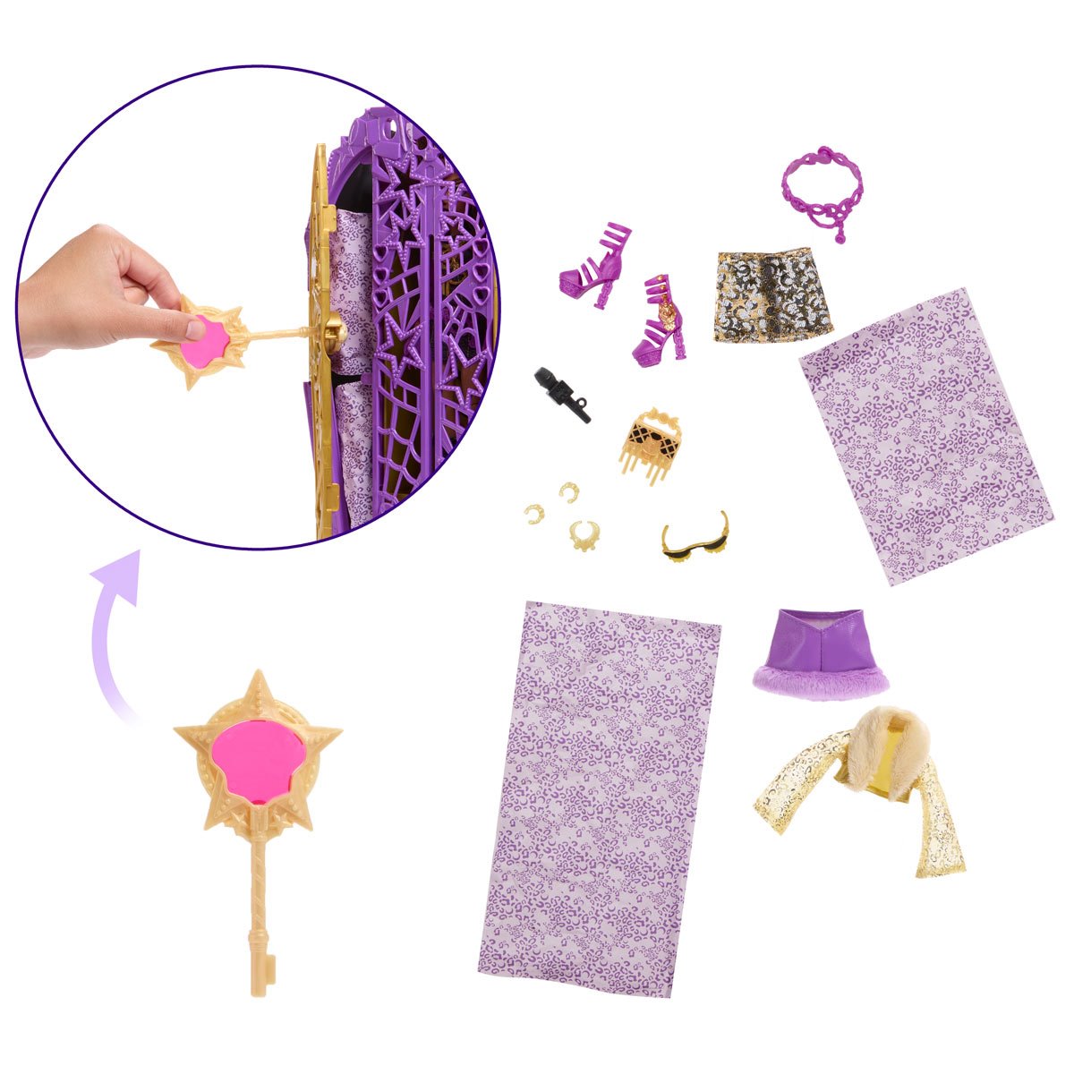 Monster High Skulltimate Secrets Hauntlywood Mysteries Clawdeen Doll