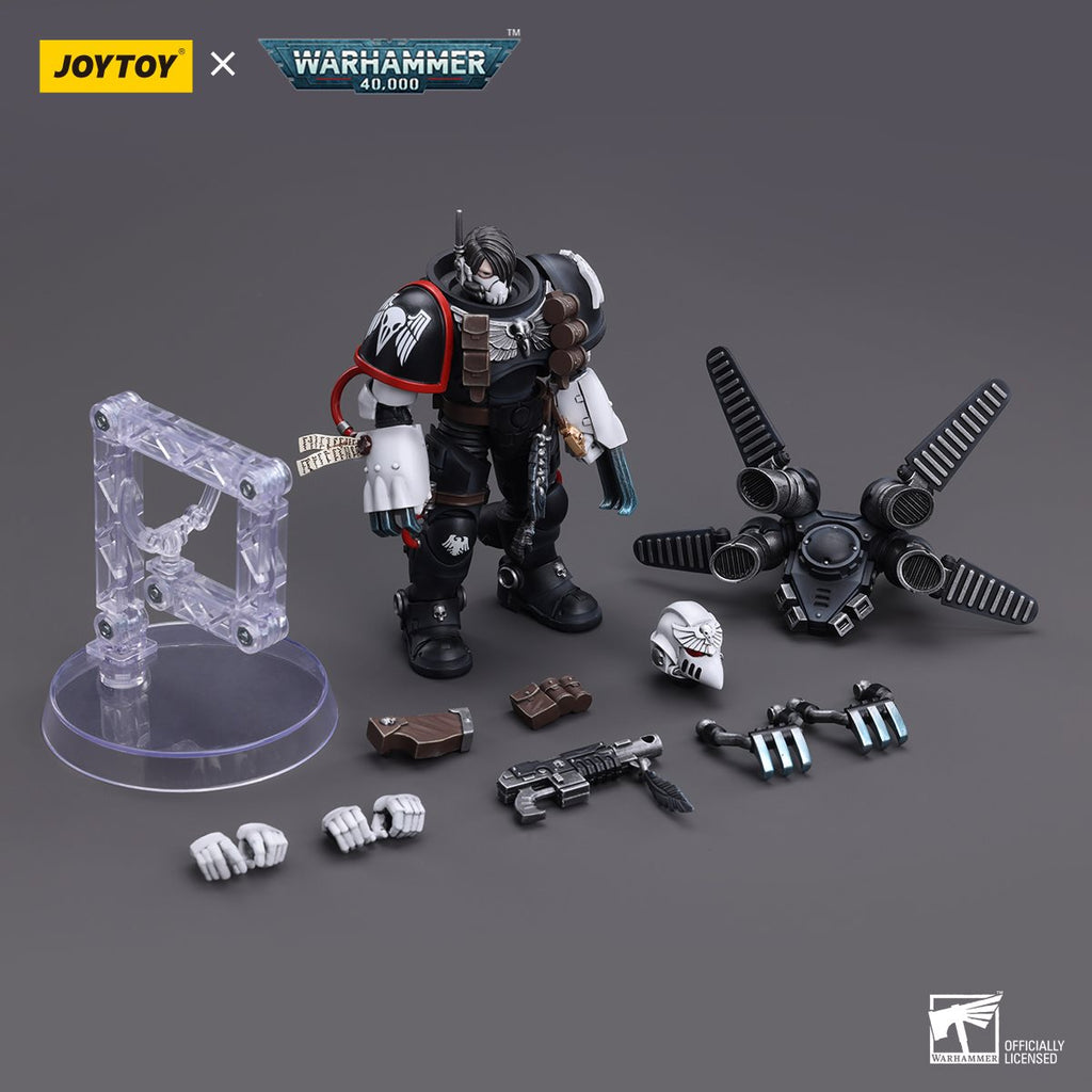 Joy Toy Warhammer 40,000 Raven Guard Chapter Master Kayvaan Shrike 1:18 Scale Action Figure