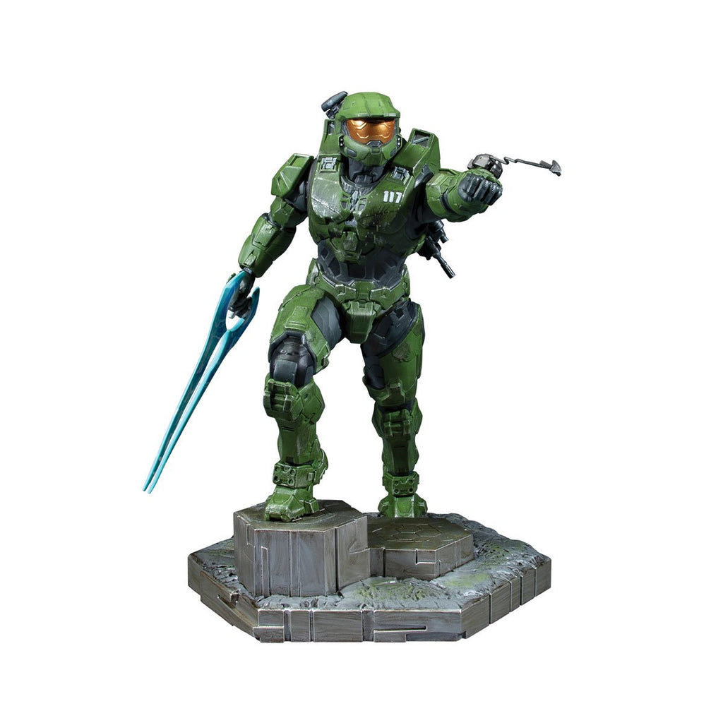 Halo Infinite: Master Chief With Grappleshot 10-Inch Statue