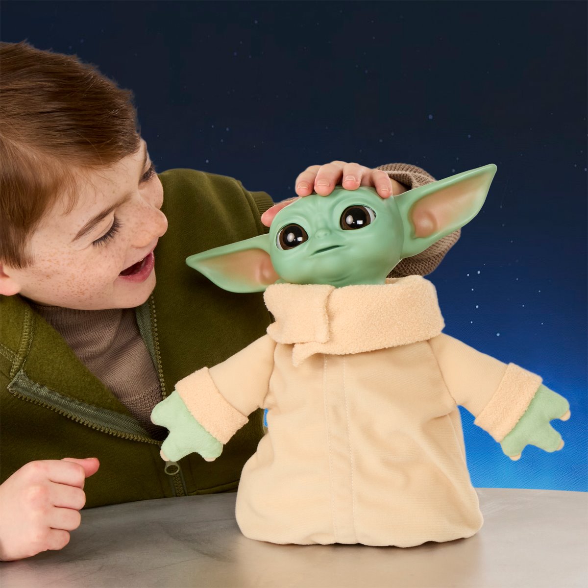 Star Wars The Mandalorian & Grogu Action Buddy Grogu Interactive 10-Inch Action Figure