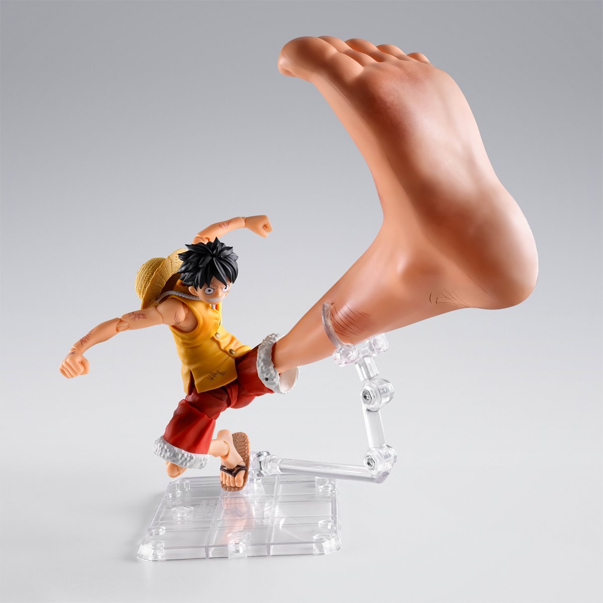 One Piece Monkey D. Luffy Marineford Gear Three S.H.Figuarts Action Figure Option Parts Set