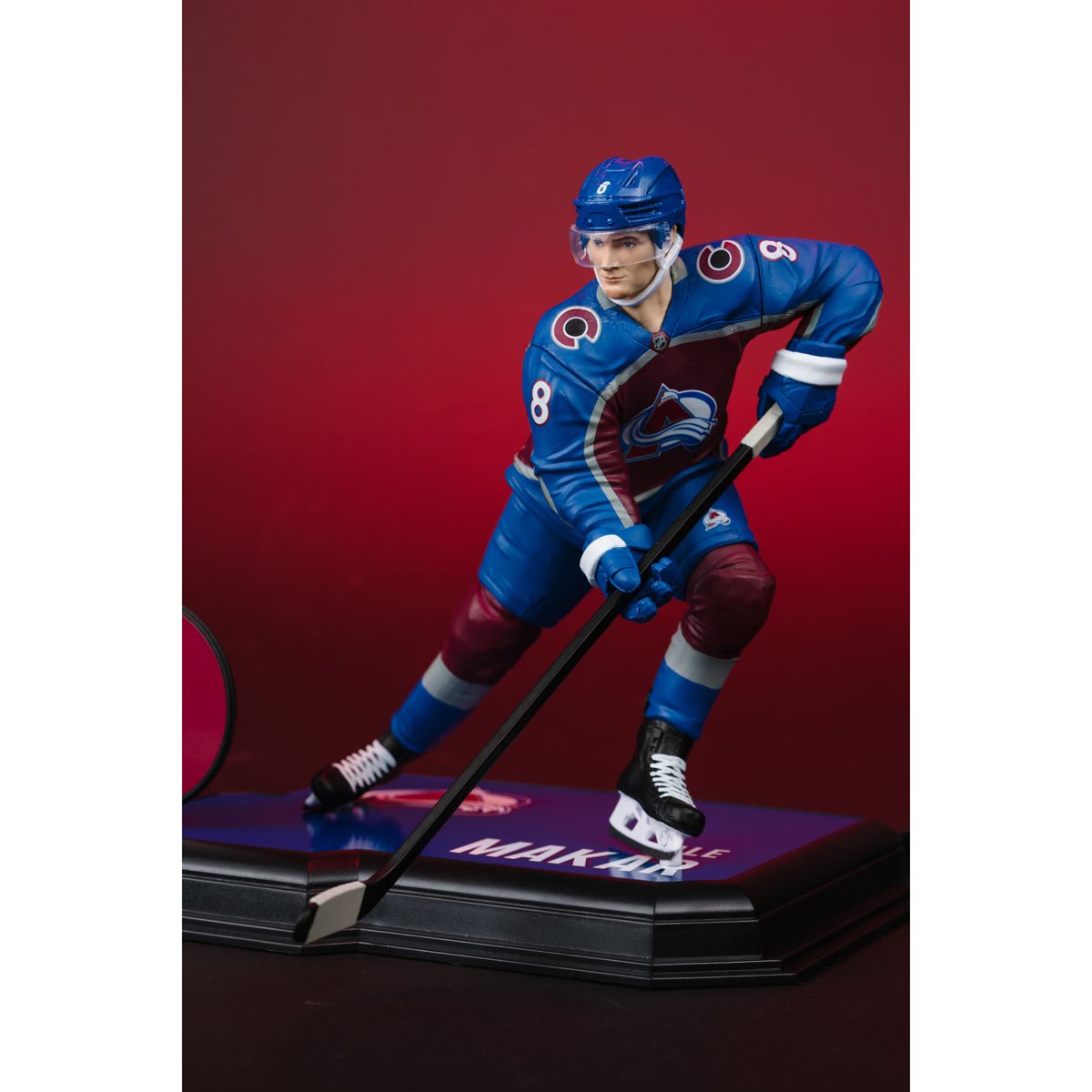 NHL SportsPicks Colorado Avalanche Cale Makar 7-Inch Posed Figure