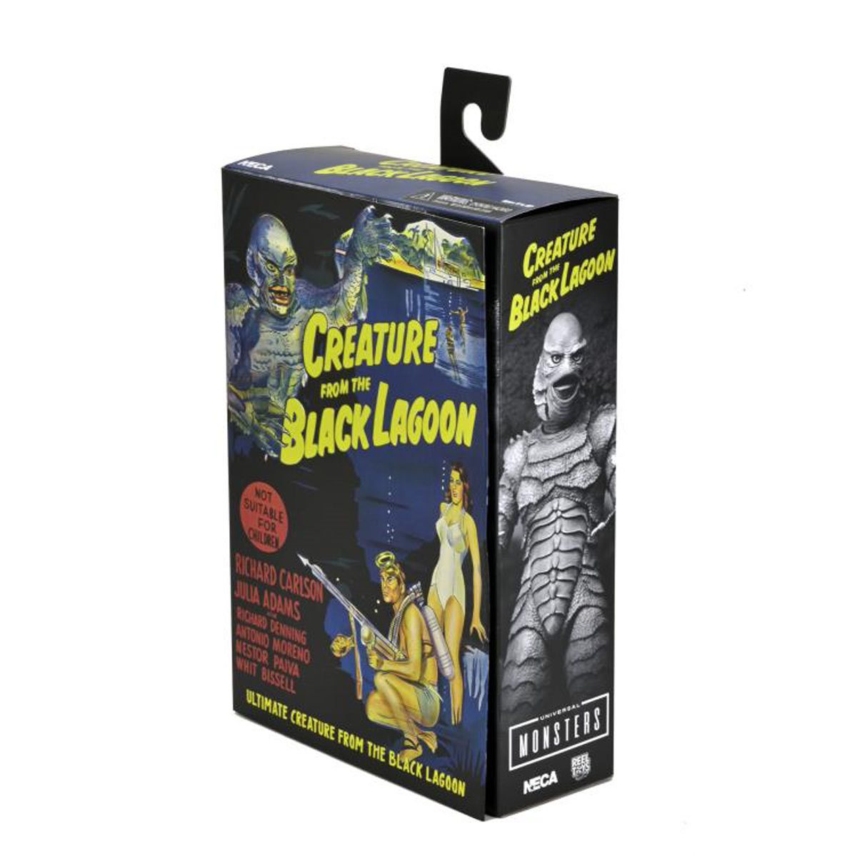 Universal Monsters Ultimate Creature from the Black Lagoon Black and White Version 7-Inch Action Figure