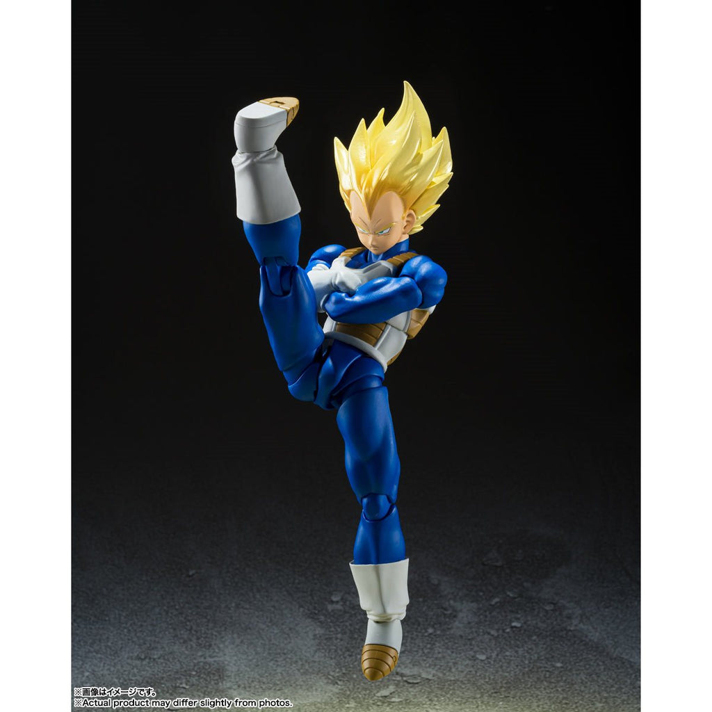 Dragon Ball Z Super Saiyan Vegeta Awakened Super Saiyan Blood S.H.Figuarts Action Figure - Reissue