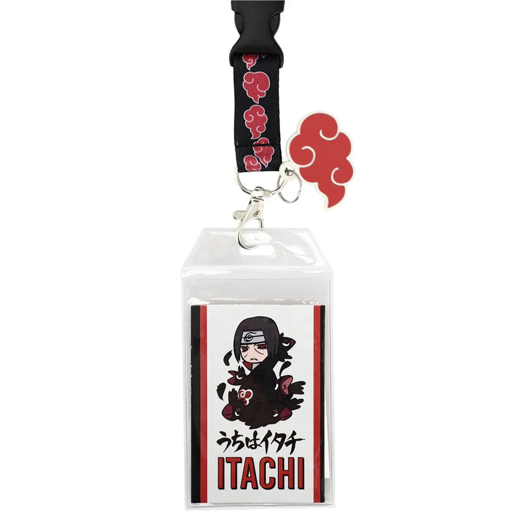 Naruto Itachi Uchiha Charm and Lanyard