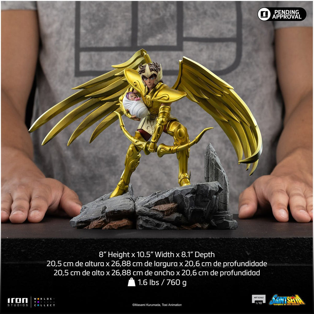 Saint Seiya Sagittarius Aiolos 1:10 Art Scale Limited Edition Statue