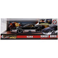 Hollywood Rides Knight Rider KARR 1982 Pontiac Trans Am 1:24 Scale Die-Cast Metal Vehicle with Lights