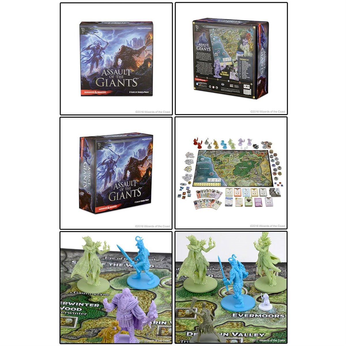 Dungeons & Dragons: Assault of the Giants Board Standard Edition Game