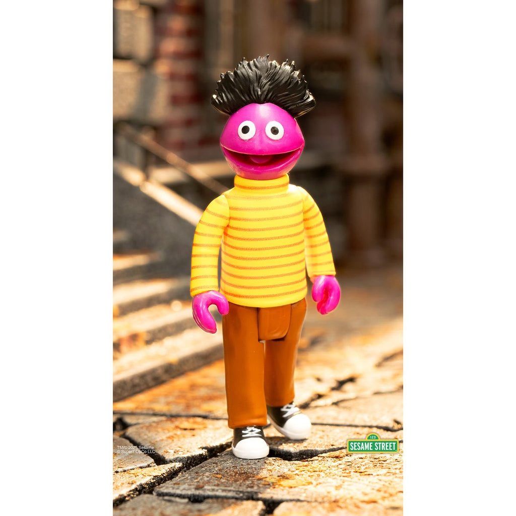 Sesame Street Roosevelt Franklin 3 3/4-Inch ReAction Figure