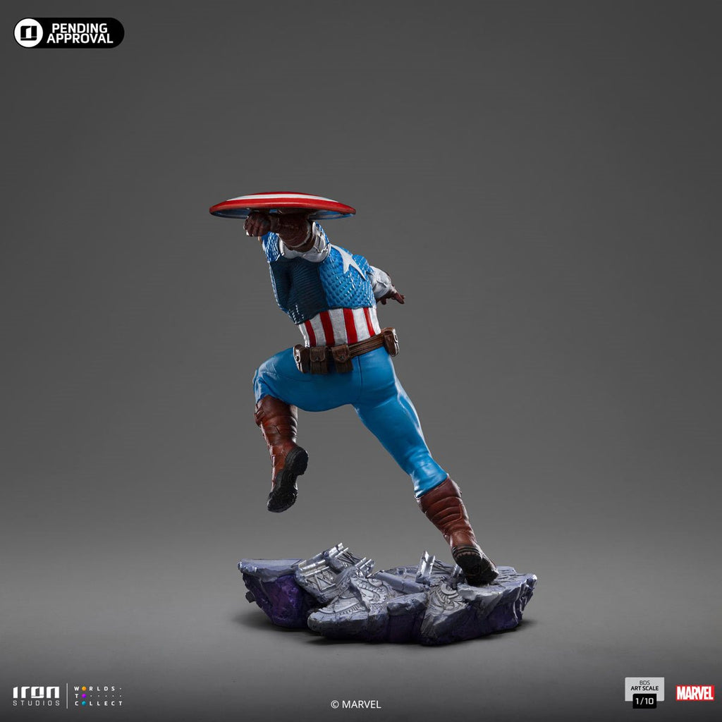 Captain America Infinity Gauntlet Battle Diorama Series 1:10 Art Scale Limited Edition Statue