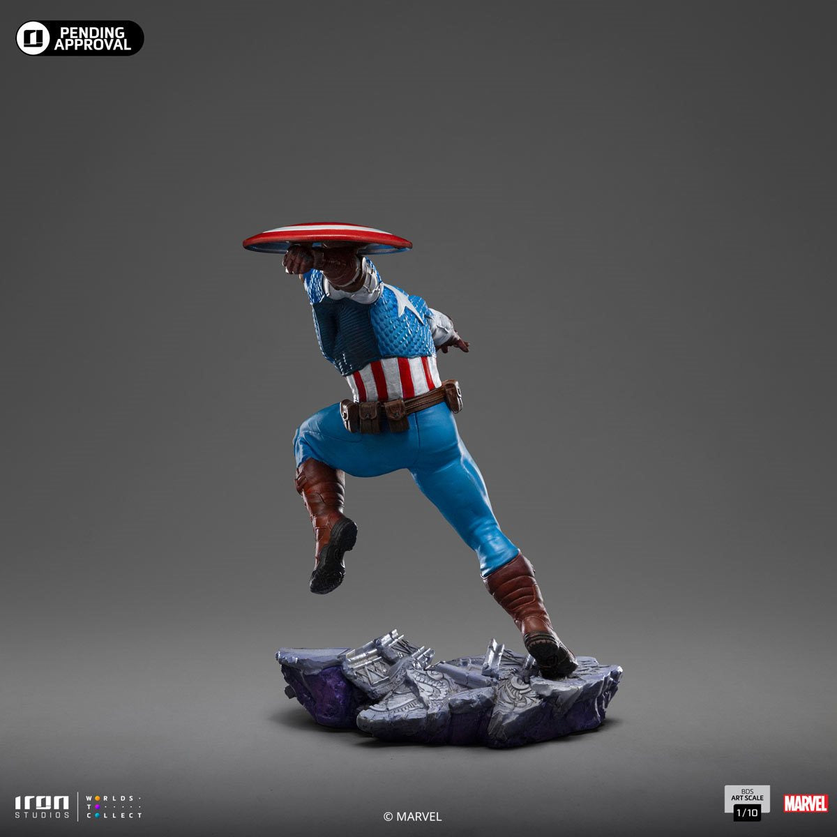 Captain America Infinity Gauntlet Battle Diorama Series 1:10 Art Scale Limited Edition Statue