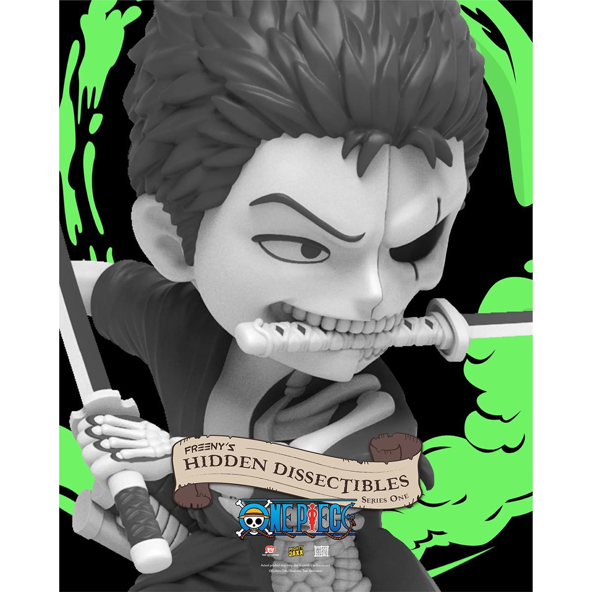 One Piece Series 1 Freeny's Hidden Dissectibles Mini-Figure Display Tray of 12