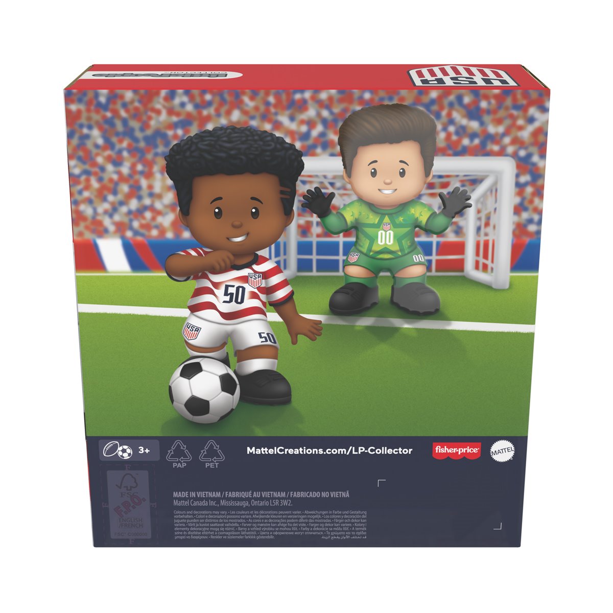 U.S. Soccer Little People Collector Figure Set