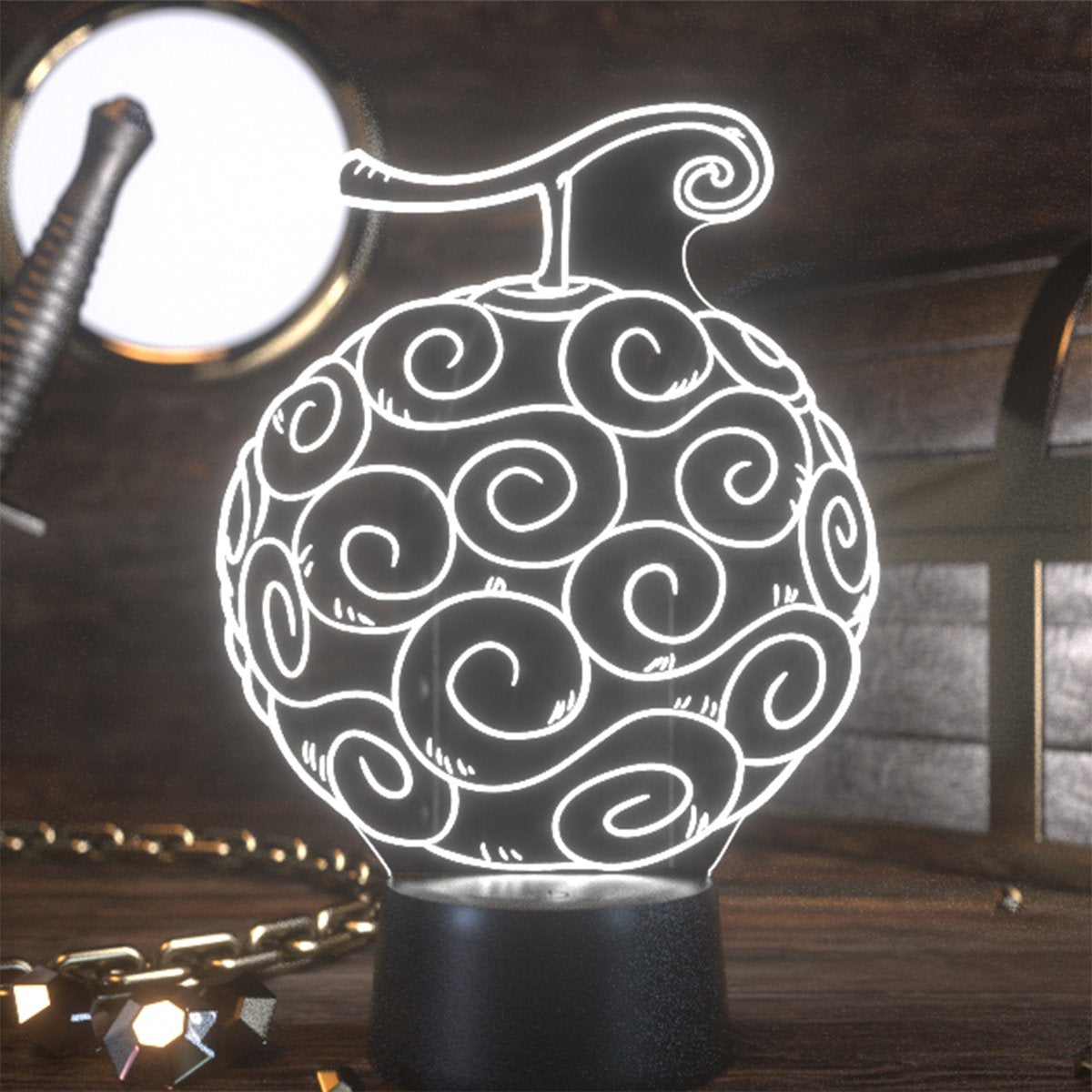 One Piece Gum Gum Fruit Otaku Lamp