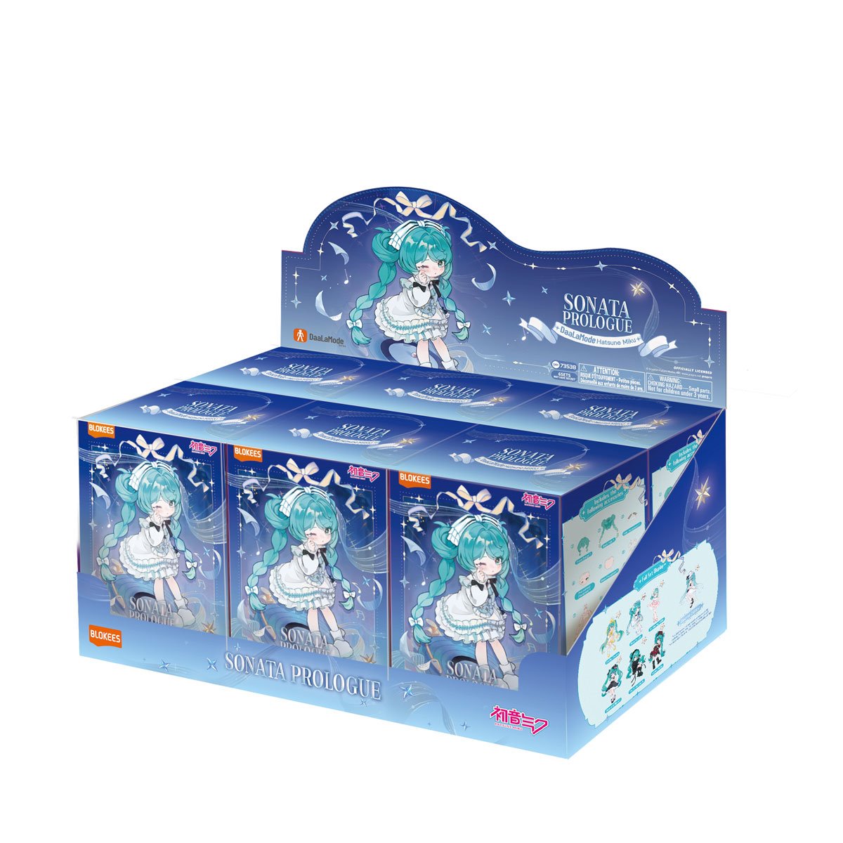 Hatsune Miku DaaLaMode Series Sonata Prologue Case of 6