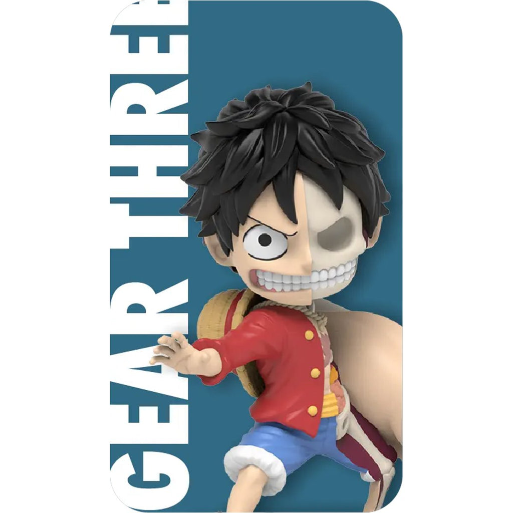 One Piece Series 6 Luffy Gears Edition Freeny's Hidden Dissectibles Mini-Figure Display Tray of 6