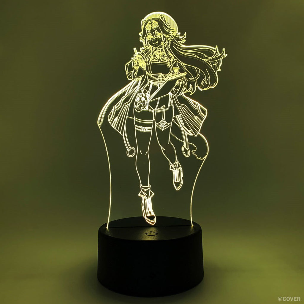 Hololive Justice Raora Panthera Otaku Lamp
