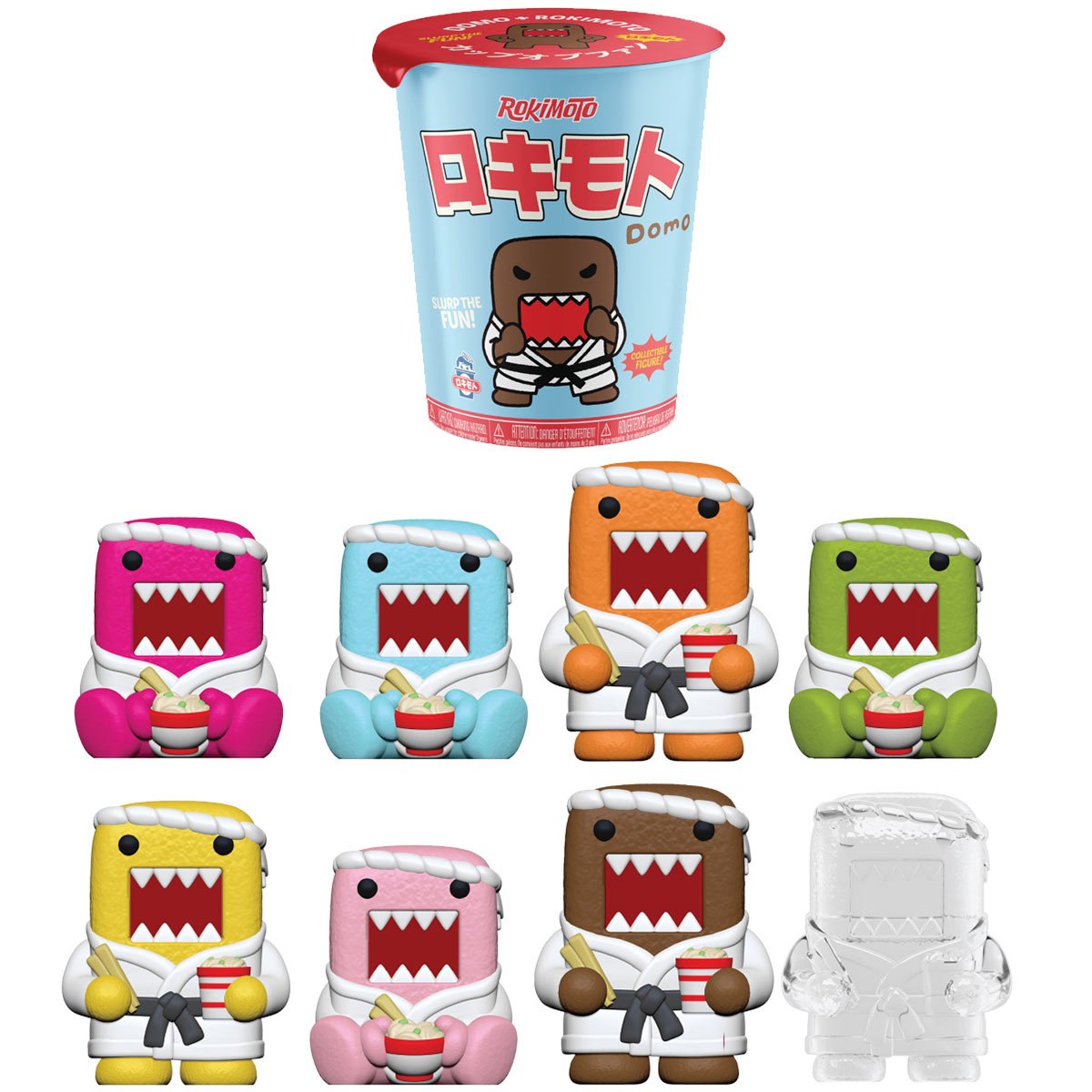 Domo-Kun Rokimoto Wave 6 Cup Random Vinyl Figure