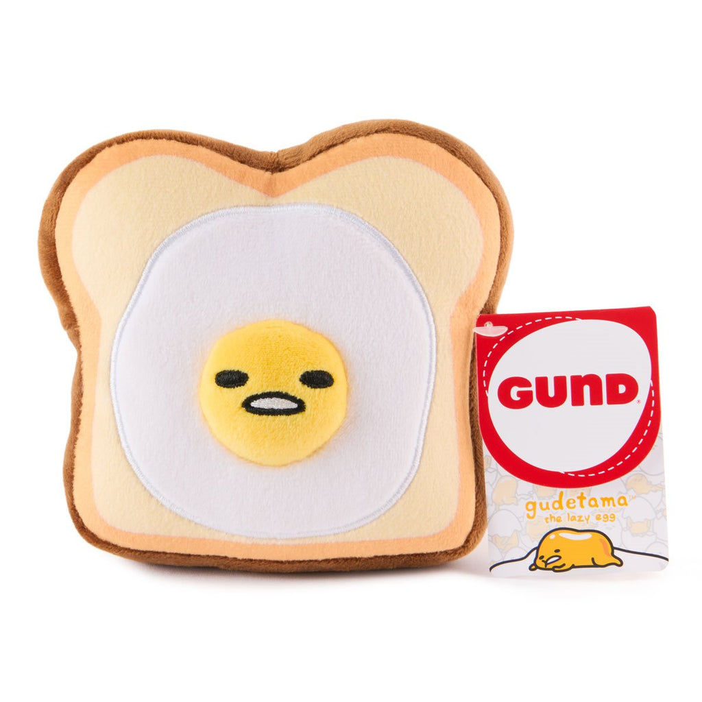 Sanrio Gudetama Egg Toast 5-Inch Plush