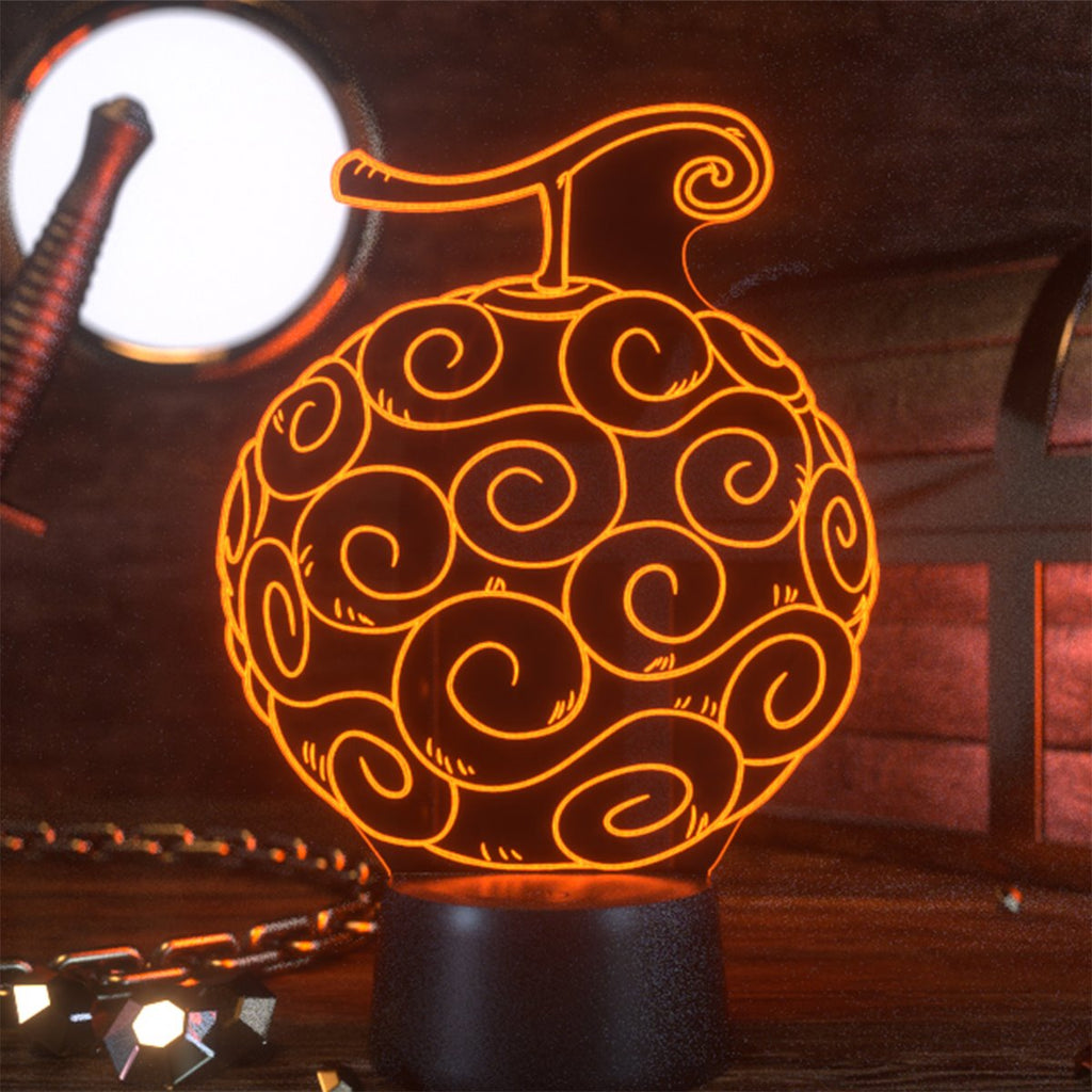One Piece Gum Gum Fruit Otaku Lamp