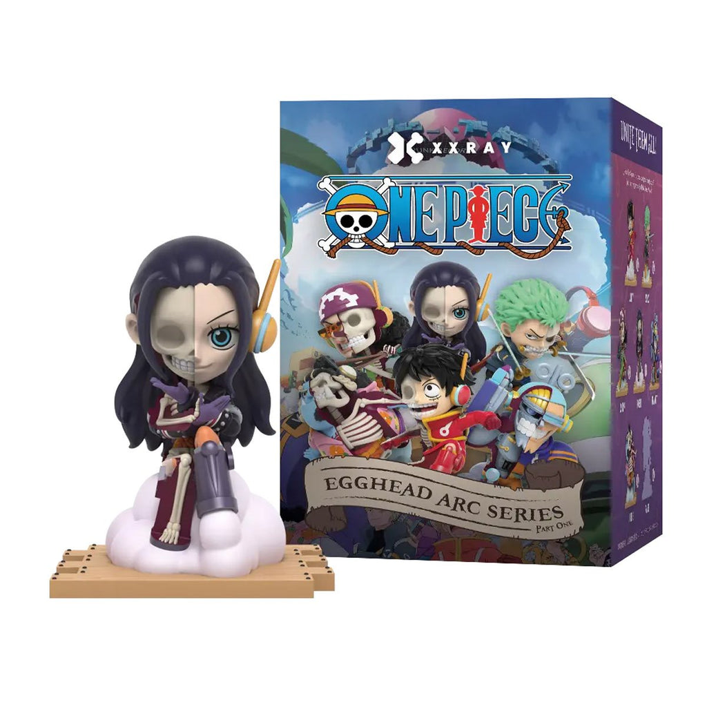 One Piece Series 9 Egghead Arc Edition Part 1 XXRAY Mini-Figure Display Tray of 6