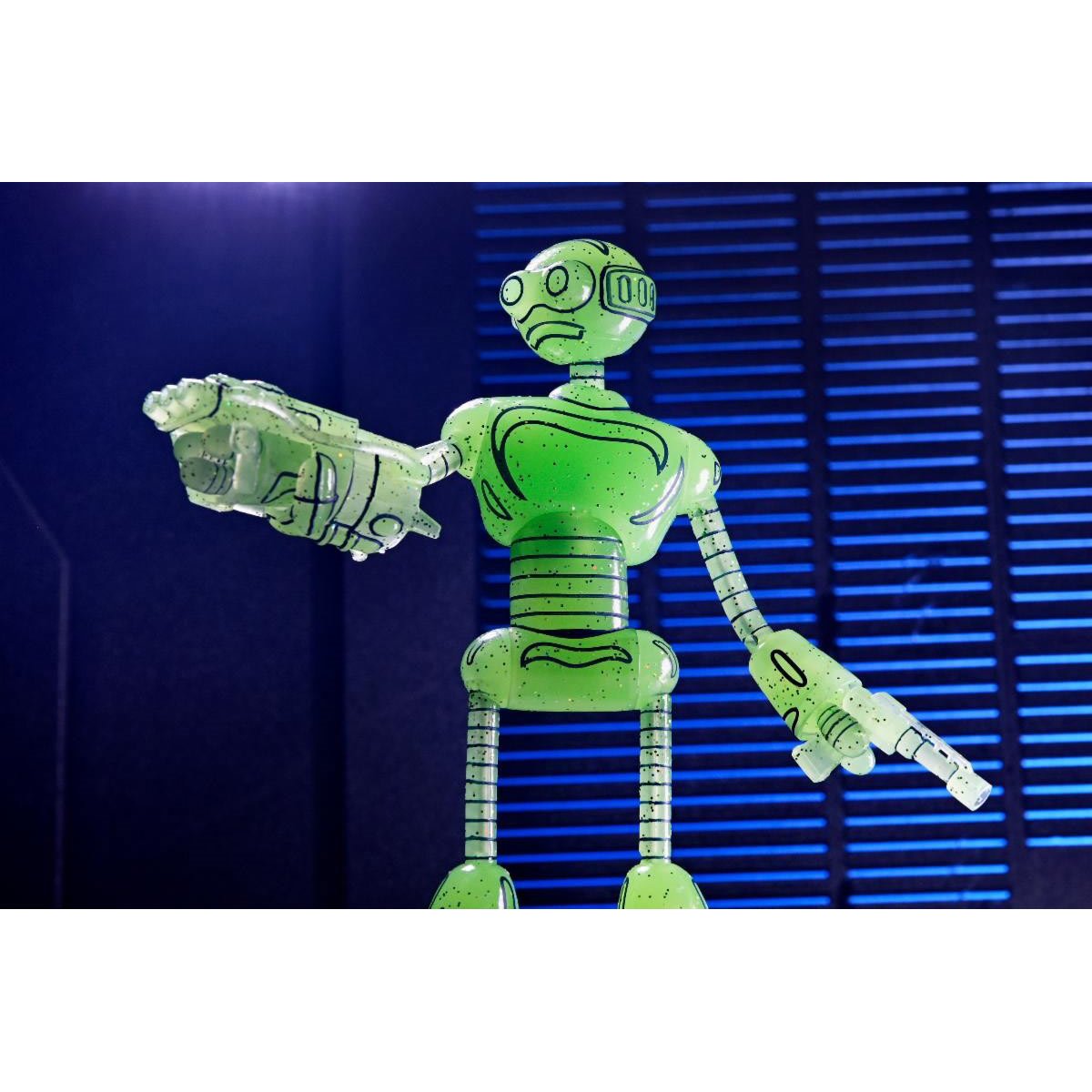 Teenage Mutant Ninja Turtles Mirage Comics Transmat Fugitoid Glow-in-the-Dark 7-Inch Scale Action Figure