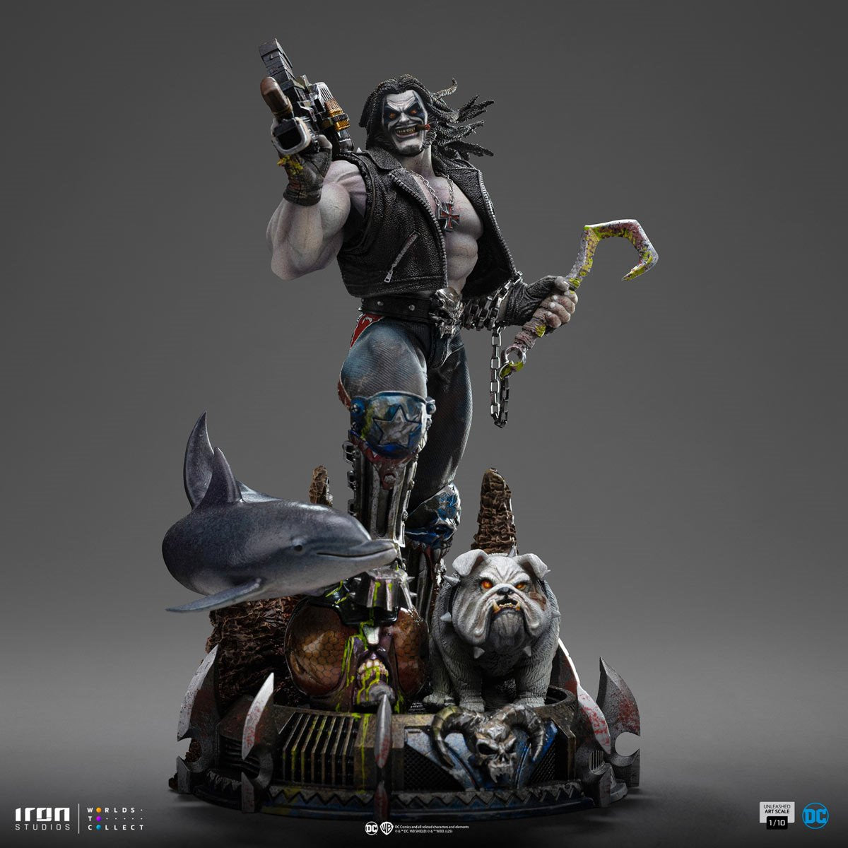 DC Comics Lobo Unleashed 1:10 Art Scale Limited Edition Statue
