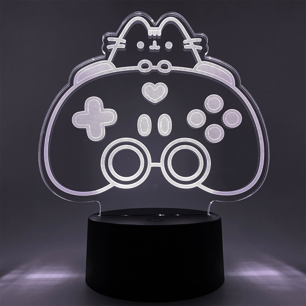 Pusheen Gamer Otaku Lamp