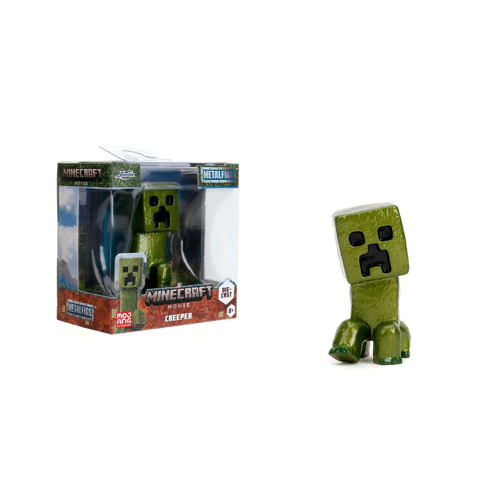 A Minecraft Movie Wave 3 MetalFigs 2 1/2-Inch Die-Cast Metal Mini-Figure Set of 4