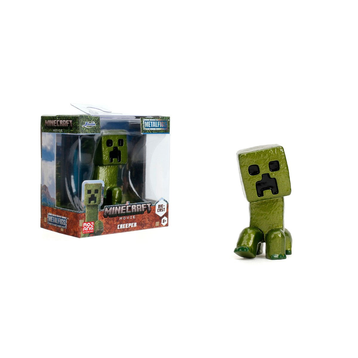 A Minecraft Movie Wave 3 MetalFigs 2 1/2-Inch Die-Cast Metal Mini-Figure Set of 4