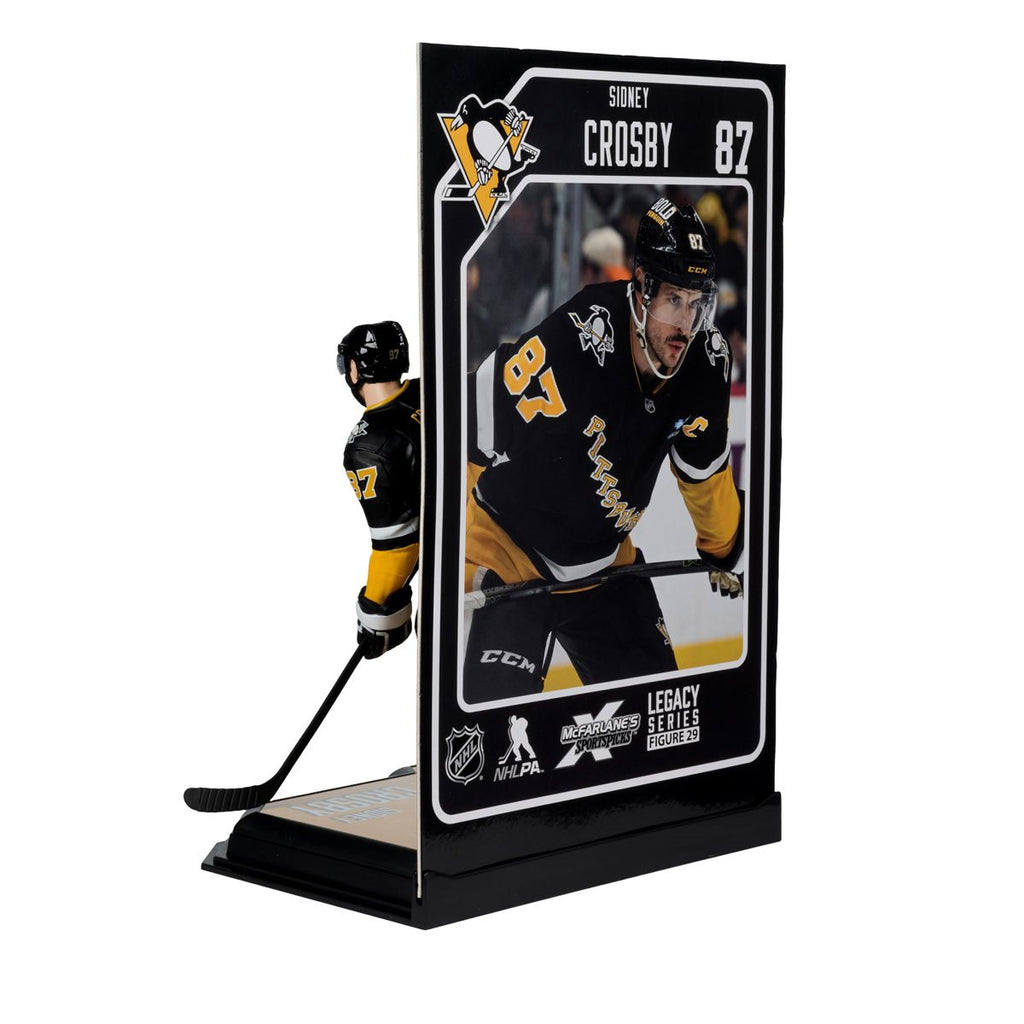 NHL SportsPicks Pittsburgh Penguins Sidney Crosby Alternate Jersey 7-Inch Posed Figure