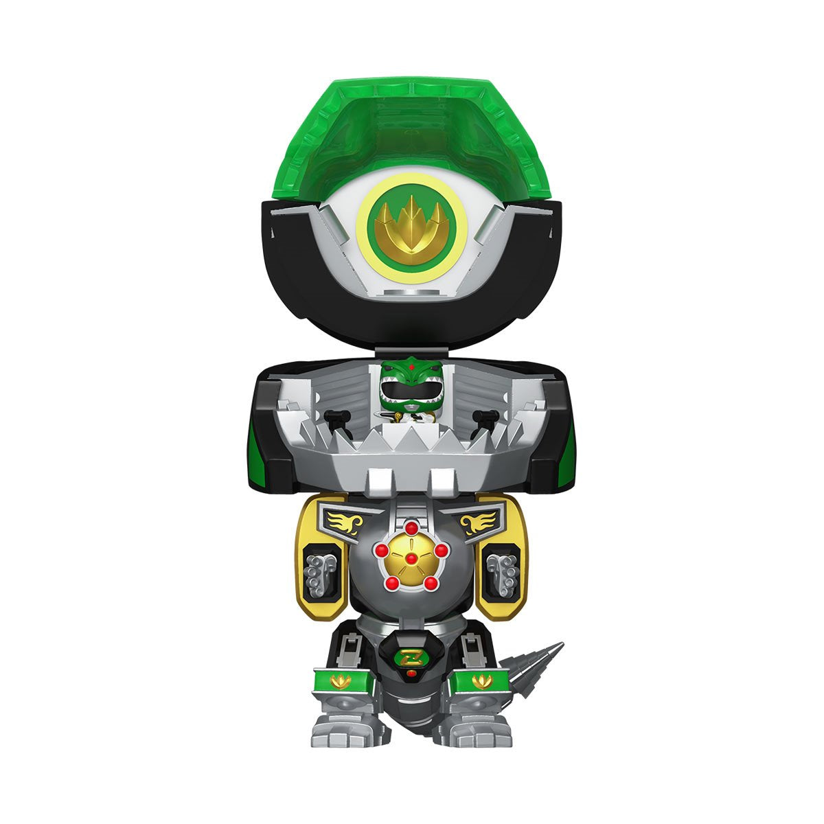 Mighty Morphin Power Rangers Dragonzord with Green Ranger Funko Bitty Pop! Bitty Bot Vinyl Figure
