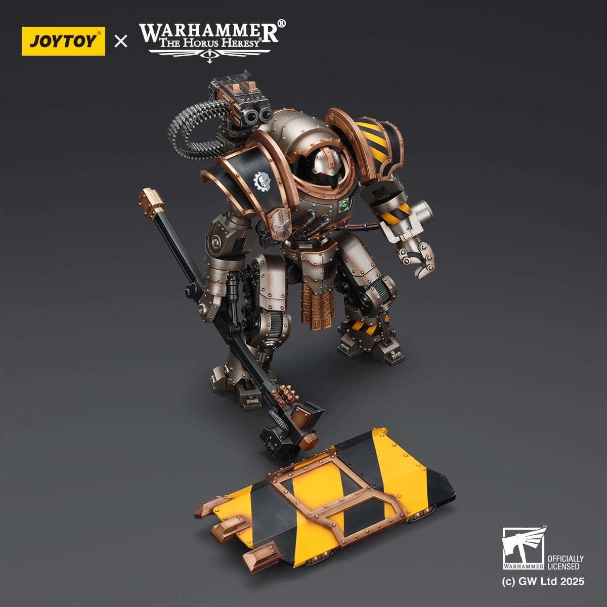 Joy Toy Warhammer The Horus Heresy Iron Warriors Iron Circle Domitar-Ferrum Class 1:18 Scale Action Figure