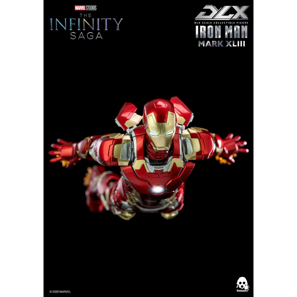 Avengers: Infinity Saga Iron Man Mark 43 DLX 1:12 Scale Action Figure