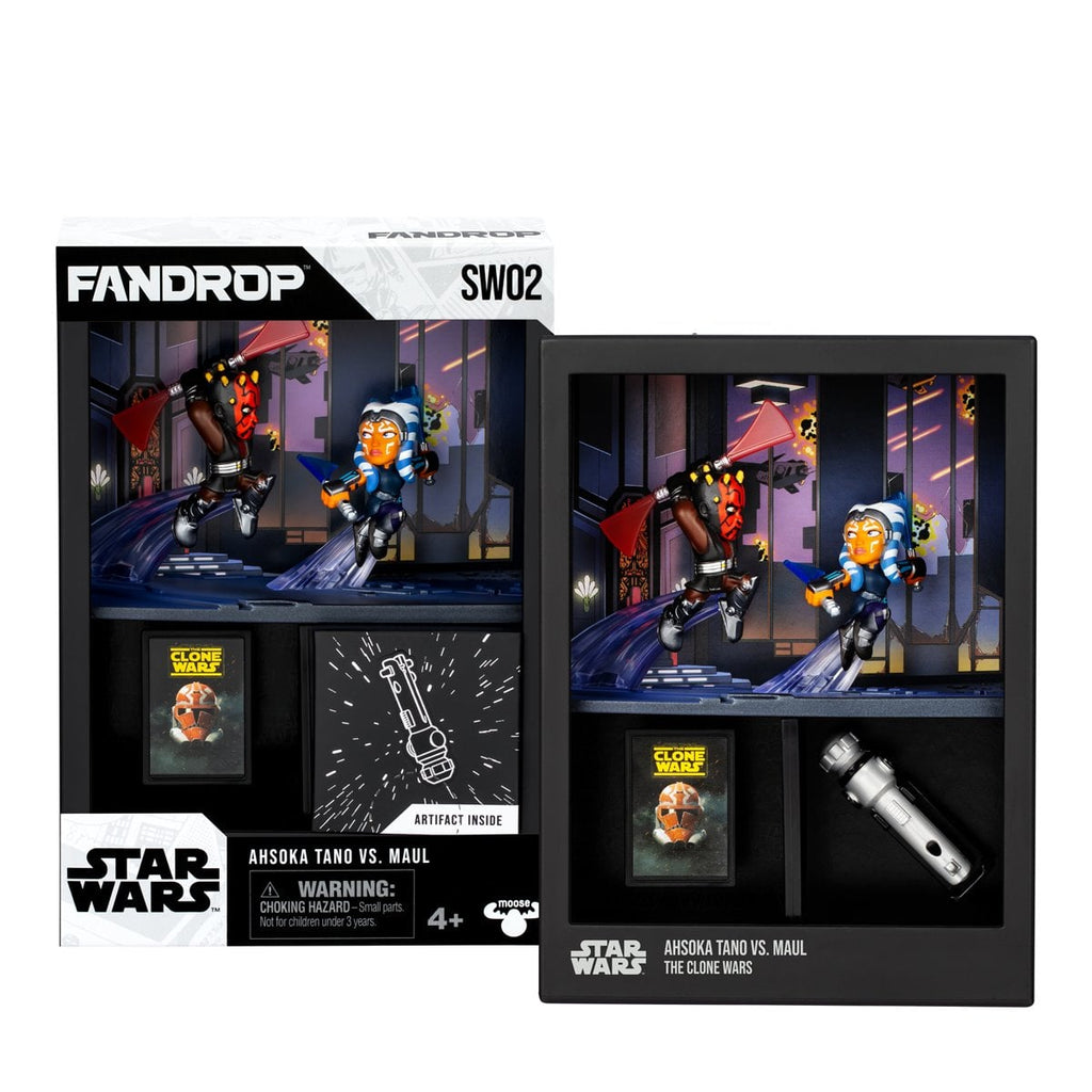 Star Wars Ahsoka Tano Vs Maul Fandrop Figure Diorama