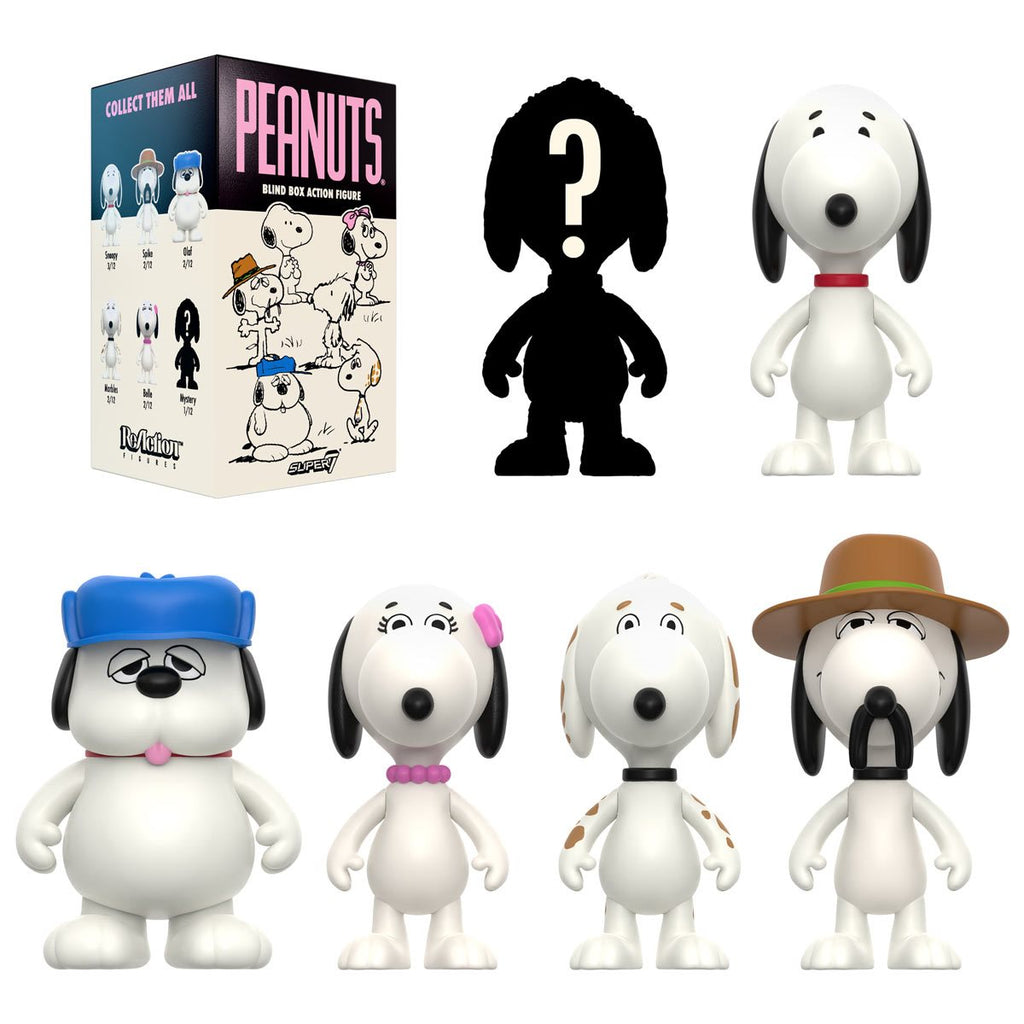 Peanuts Snoopy's Siblings 3 3/4-Inch ReAction Figure Case of 12
