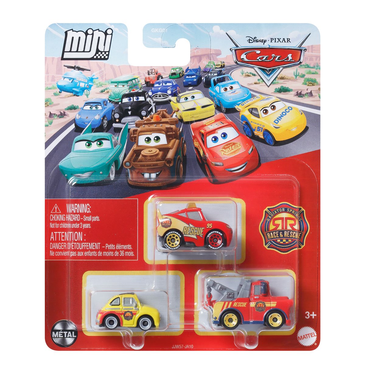 Cars Mini Racers 3-Pack 2026 Mix 1 Case of 6