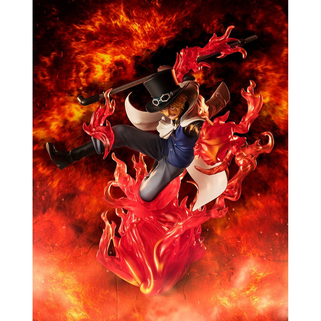 One Piece Sabo Fire Fist Rook Check Extra Battle FiguartsZERO Statue