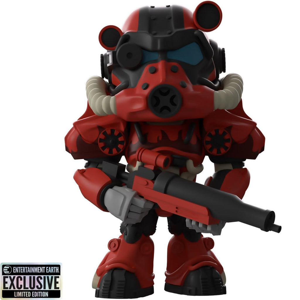 Fallout Collection T-60 Power Armor Hot Rod Variant Vinyl Figure #6 - Entertainment Earth Exclusive