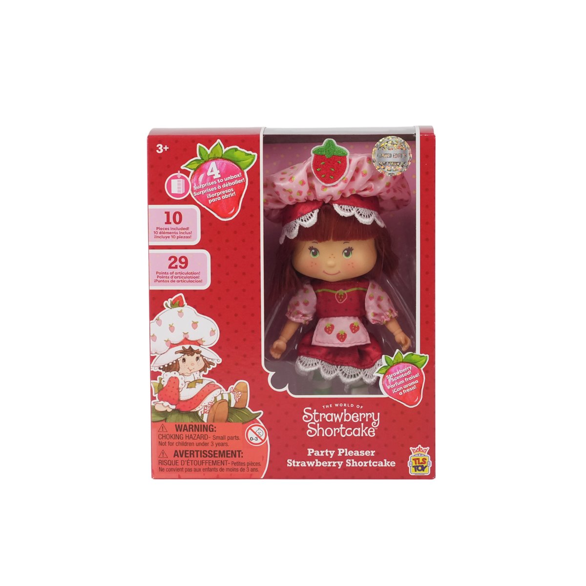 Strawberry Shortcake Party Pleaser Outfit 5 1/2-Inch Fashion Doll - SDCC 2025 Exclusive