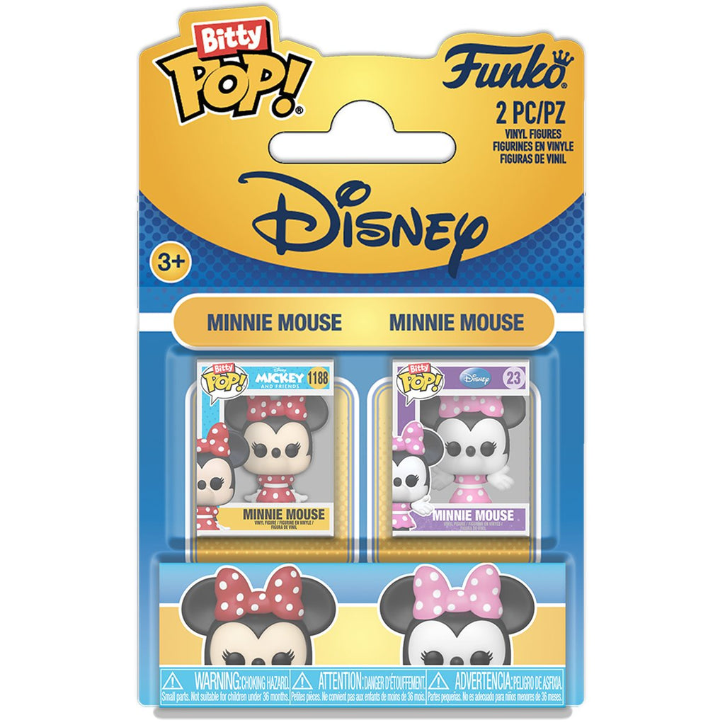 Disney Classics Minnie Mouse Funko Bitty Pop! Mini-Figure 2-Pack