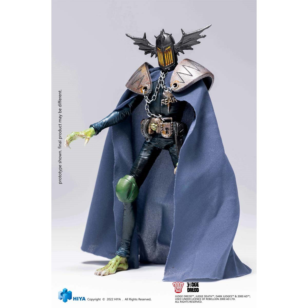 Judge Dredd Judge Fear Exquisite Mini Series 1:18 Scale Action Figure