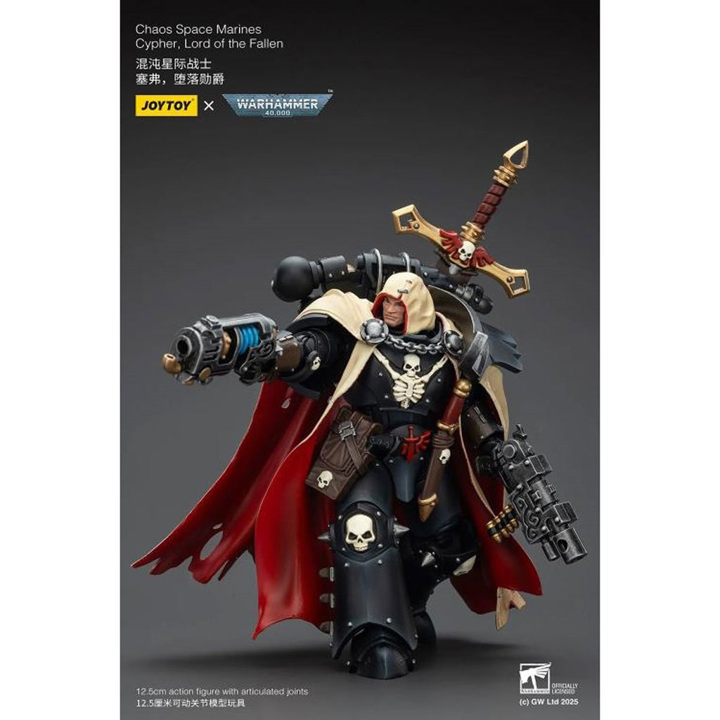 Joy Toy Warhammer 40,000 Space Marines Cypher Lord of the Fallen 1:18 Scale Action Figure